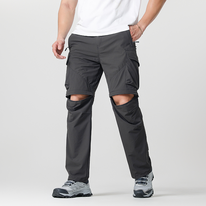 Fishing Pants Waterproof - Men's Cargo Hiking Convertible Pants, Waterproof,