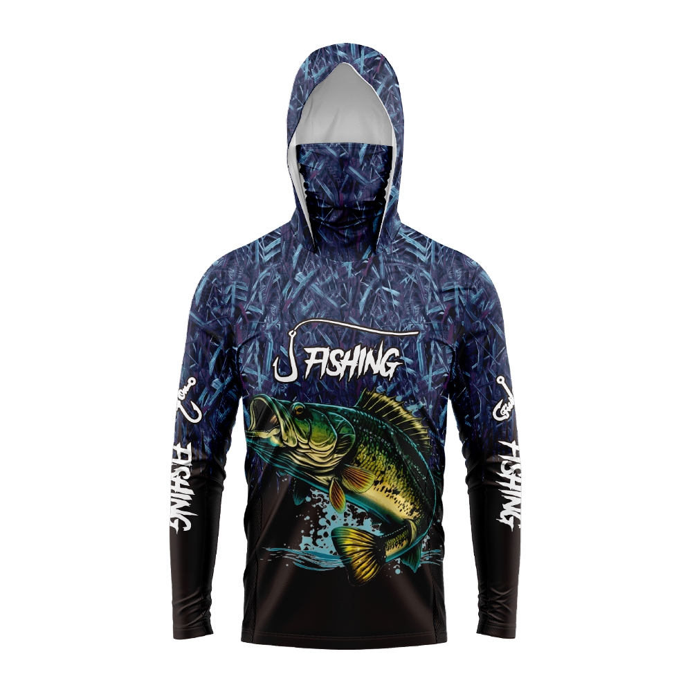 MALFC Men Hood Fishing Shirt l - đánh giá và giá Fishing Shirt Uv Protection