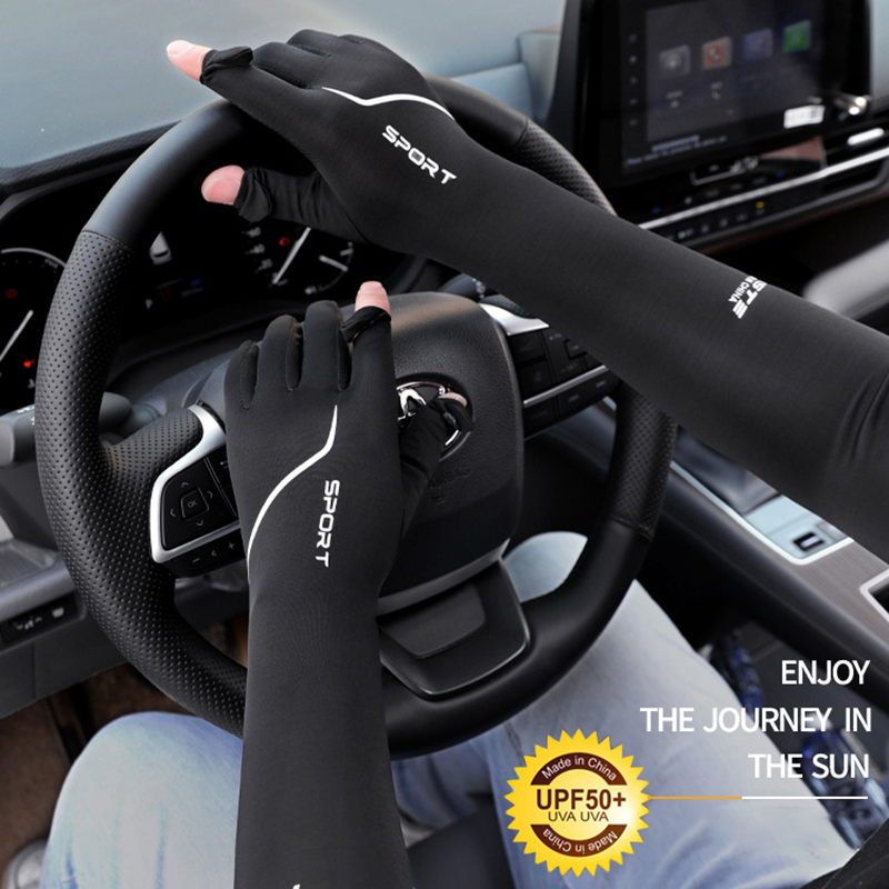 Sun Protection Long Arm Sleeve - đánh giá và giá Fishing Gloves