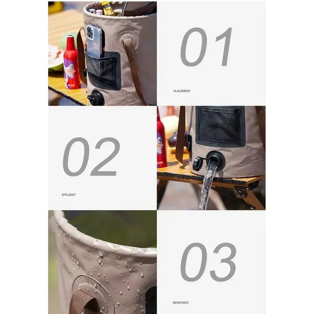25L Portable Foldable Bucket O - đánh giá và giá Fishing Bag Waterproof